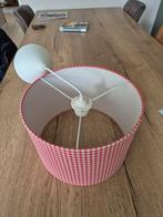 Lamp met fitting, rond 30cm, Huis en Inrichting, Ophalen, Gebruikt, Rond, Rood