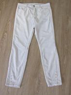 Marccain broek 42, velvet beige, maar 2 x gedragen, Beige, Maat 42/44 (L), Ophalen of Verzenden, Zo goed als nieuw