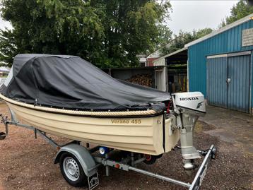 6 pk honda 4 takt langstaart beschikbaar voor biedingen
