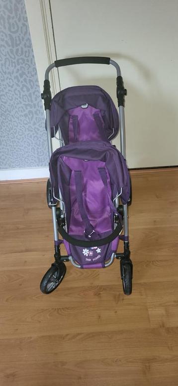 Tweeling buggy/ tweezits buggy poppen nieuw! beschikbaar voor biedingen