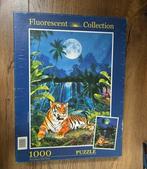 Clementoni Tijger bij de Maan - 1000, Hobby en Vrije tijd, Denksport en Puzzels, Ophalen of Verzenden, Zo goed als nieuw