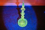 glazen karaf, groen oplicht onder UV-licht, Antiek en Kunst, Ophalen of Verzenden