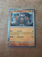 Terrakion #54, Holo Rare, Pokemon White Flare, Ophalen of Verzenden, Nieuw, Losse kaart