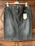 Zwart-grijze jeans denim rok spijkerstof; Gardeur; 46; NIEUW, Ophalen of Verzenden, Nieuw, Grijs, Rok