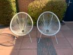 2 draadstoelen, Tuin en Terras, Ophalen, Zo goed als nieuw, Kunststof