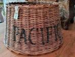 Riviera maison grote rattan PACIFIC lampenkap, Huis en Inrichting, Ophalen, Zo goed als nieuw, Rond