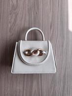 Zara tas wit met gouden details - Zo goed als nieuw, Ophalen of Verzenden, Zo goed als nieuw, Wit, Handtas