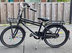 Mooie zwarte fiets, Fietsen en Brommers, Fietsen | Jongens, Ophalen, Gebruikt, 20 inch