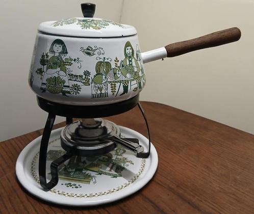 Fonduestel van Figgjo Flint. Turi Market Design Norway, Huis en Inrichting, Keuken | Servies, Gebruikt, Overige typen, Overige stijlen
