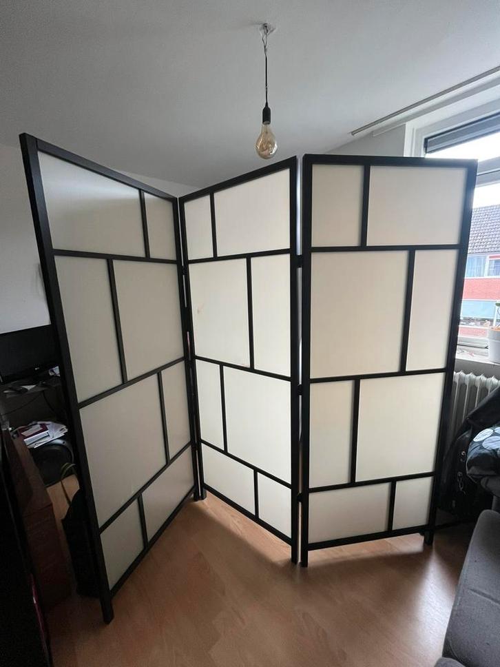 Scheidingswand / kamerscherm ikea RISÖR, Huis en Inrichting, Woonaccessoires | Kamerschermen, Gebruikt, Ophalen