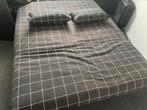 Sleep couch. Let out couch. Two persons. Pick up only., Gebruikt, Tweepersoons, 200 cm, Zwart