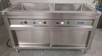 RVS professionele horeca warmhoudtafel, Ophalen, RVS Meubilair