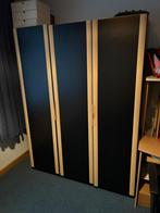 Houten kledingkast, Ophalen, Gebruikt, 100 tot 150 cm, Neutraal