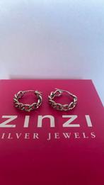 Zinzi zilveren creolen, Nieuw, Ophalen of Verzenden, Knopjes of Stekers, Zilver