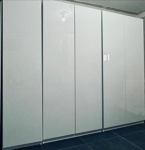 IKEA PAX Kledingkast Hoogglans Wit 201 hoog, Huis en Inrichting, Kasten | Kledingkasten, Zo goed als nieuw, 200 cm of meer, 150 tot 200 cm