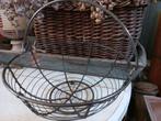 brocante draadmandje, Antiek en Kunst, Curiosa en Brocante, Ophalen of Verzenden