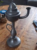 Tinnen olielamp., Antiek en Kunst, Ophalen of Verzenden