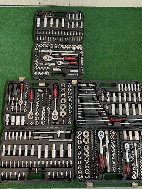 Nieuwe 208/174/215 delige dop ratel set. Ophalen !, Auto diversen, Autogereedschap, Nieuw, Ophalen