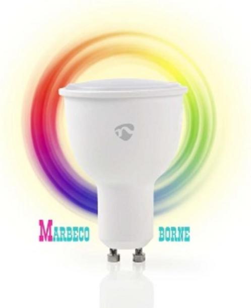 SmartLife Wi-Fi smart LED-lamp, Kleur en Warm-Wit, GU10, Huis en Inrichting, Lampen | Losse lampen, Nieuw, Led-lamp, Minder dan 30 watt