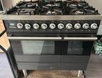 Boretti gasfornuis met gasoven,90cm breed, Gebruikt, 60 cm of meer, Ophalen of Verzenden, Gas