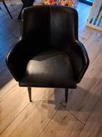 Eetkamerstoel 4 stuks, Huis en Inrichting, Stoelen, Ophalen, Zo goed als nieuw, Zwart, Vier