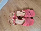 Mooie roze suède sandaaltjes van Vai Vai, Via Vai, Zo goed als nieuw, Roze, Sandalen of Muiltjes