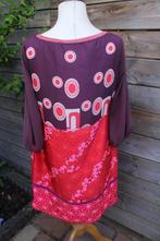 Jurk aubergine/ rood Didi mt L transp Vaste prijs, Kleding | Dames, Paars, Maat 42/44 (L), Didi, Ophalen of Verzenden