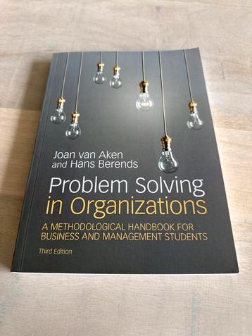 Problem Solving in Organizations - Nieuwstaat! beschikbaar voor biedingen