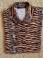 Supertrash blouse / tijgerprint / zwart / M / z.g.a.n., Maat 38/40 (M), Supertrash, Zwart, Ophalen of Verzenden