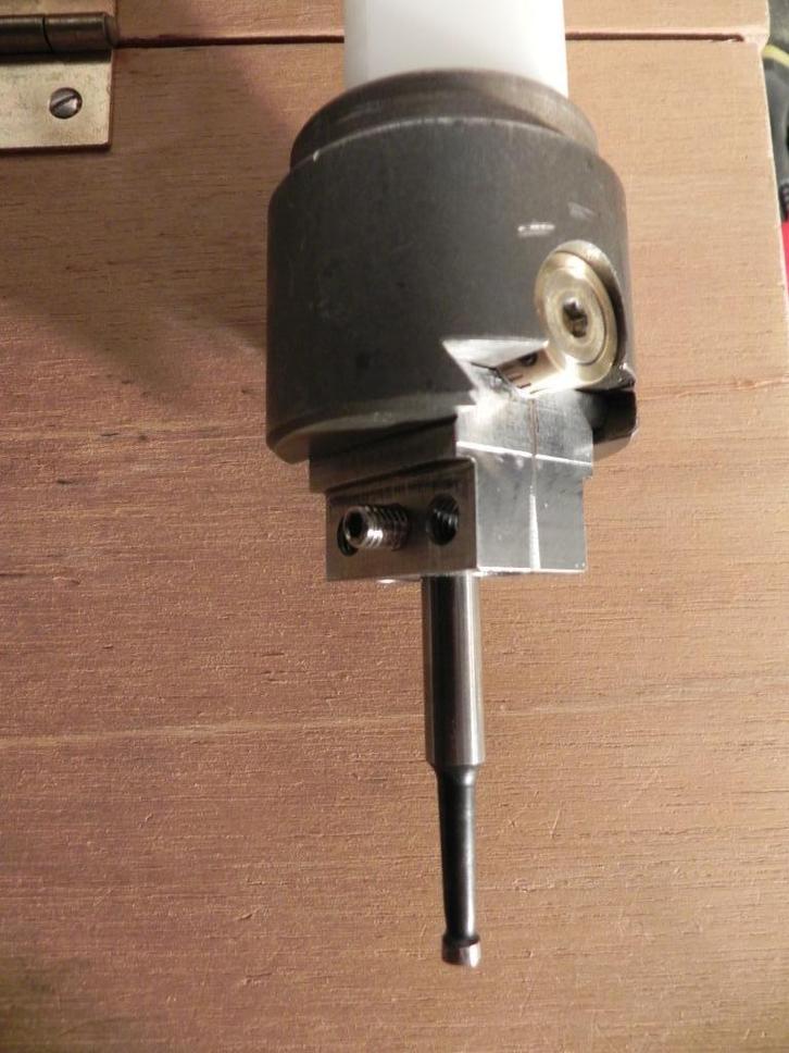 TE KOOP; kotterkopje voor EMCO SL DRAAI/FREESBANKJE, Doe-het-zelf en Verbouw, Draaibanken, Zo goed als nieuw, Metaaldraaibank