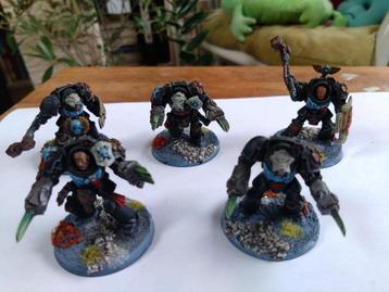 space marine terminators 5x beschikbaar voor biedingen