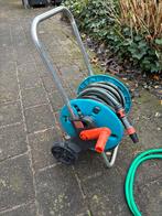 Tuinslanghaspel Gardena, Tuin en Terras, Tuinslangen, Ophalen, Gebruikt, Tuinslanghaspel