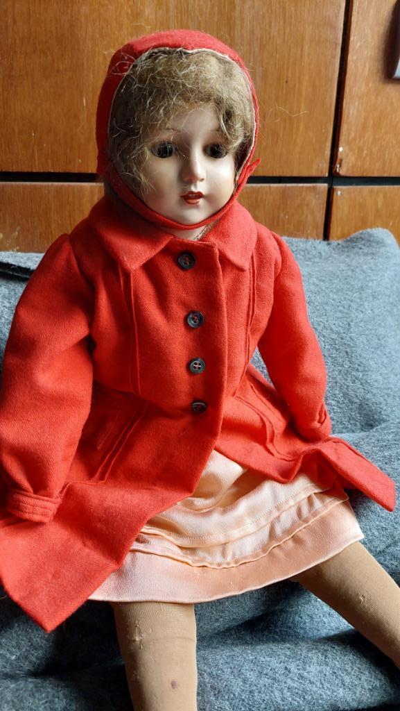 Antieke Schildkröt pop (schildpad logo) met kleding, Verzamelen, Poppen, Gebruikt, Pop, Verzenden