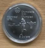 Canada - 5 Dollar Montreal 1976 - Marathon, Verzenden, Noord-Amerika, Losse munt, Zilver