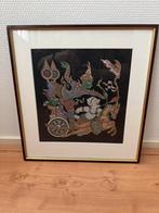 Indonesisch doek, Ophalen