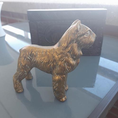 Bronzen Boef - Stoere Hond Sculptuur, Dieren en Toebehoren, Honden-accessoires, Ophalen of Verzenden