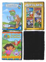 Kinderfilms o.a. Dora, Franklin, Dik Trom, De GVR, Alle leeftijden, Overige genres, Ophalen of Verzenden, Zo goed als nieuw