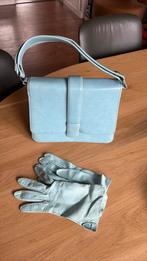 Vintage tas jaren ‘60 met handschoenen, Antiek en Kunst, Ophalen of Verzenden