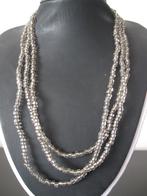 Lange ketting van glaskraaltjes goede staat vintage, Ophalen of Verzenden, Zo goed als nieuw, Overige materialen
