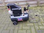 Compressor Top Craft met alle toebehoren, Minder dan 25 liter, Ophalen of Verzenden, Zo goed als nieuw, Minder dan 200 liter/min