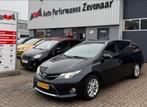 Toyota Auris 1.8 Hybrid Touring Sports CVT 2013 Zwart, Auto's, Toyota, Stof, Zwart, Zwart, Hybride Elektrisch/Benzine