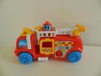 Brandweerwagen/brandweerauto met autootje - TinyToys, Ophalen of Verzenden, Zo goed als nieuw