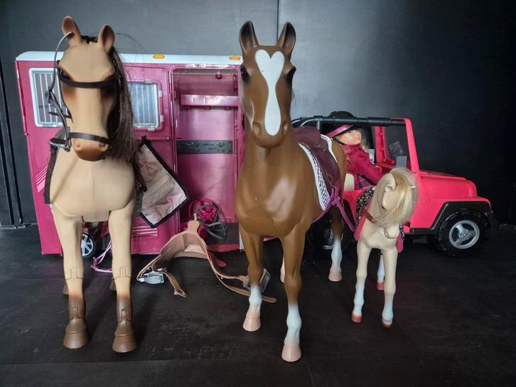 Our generation groot speelgoed paarden, Kinderen en Baby's, Speelgoed | Poppen, Ophalen