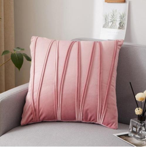 Velvet Roze 45 x 45 cm Kussenhoes Kussensloop Fluweel, Huis en Inrichting, Woonaccessoires | Kussens, Nieuw, Roze, Vierkant, Ophalen of Verzenden