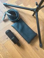 Audio-technica AT2035 with stand, cover and cables, Studiomicrofoon, Ophalen of Verzenden, Zo goed als nieuw