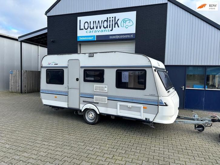 HOBBY Classic 460 T ’94 (Vastbed, Rondzit), Caravans en Kamperen, Caravans, Bedrijf, tot en met 4, 750 - 1000 kg, Rondzit, Hobby