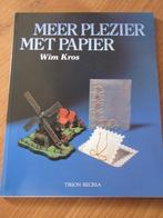 Meer plezier met papier door Wim Kros, Ophalen of Verzenden, Nieuw, Overige onderwerpen