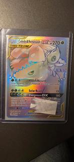 Pokémon tcg Celebi & Venusaur GX 182/181, Ophalen of Verzenden, Zo goed als nieuw, Losse kaart, Foil