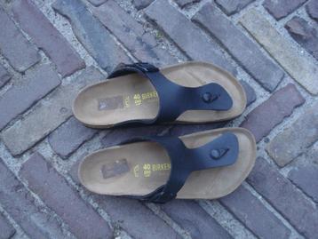 GRATIS VERZENDEN NIEUWE ZWARTE GIZEH BORIS BIRKENSTOCKS 40 beschikbaar voor biedingen