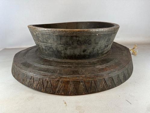240881 Oud Afrikaans Gurage Injera dienblad uit Ethiopie, Antiek en Kunst, Kunst | Niet-Westerse kunst, Ophalen of Verzenden